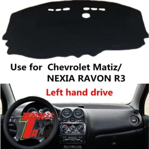 Taijs Left Hand Drive Car Dashboard Cover DashMat for Daewoo Matiz II Chevrolet Spark Nexia Ravon R3 Anti-dusting Product