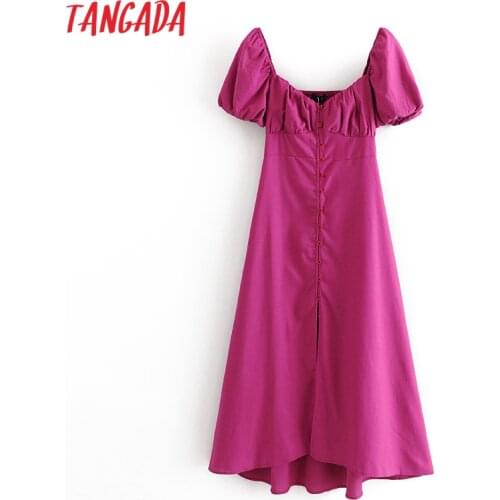 Tangada Short Sleeve Dresses