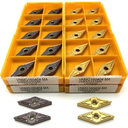 VNMG160404 MA VP15TF carbide inserts External Turning Tool Cutting tool CNC inserts VNMG 160404 turning insert lathe tool