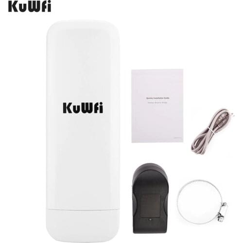 3KM Long Range Outdoor CPE WIFI Router 2.4GHz 300Mbps Wireless AP WIFI Repeater Access Point WIFI Extender Bridge Client Router
