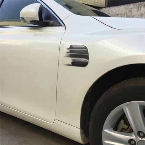 2PCS Car Waterproof Stickers &Decals Auto Sticker Car Vent Air Flow Fender Decor