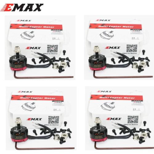 4set/lot Emax RS2205 2300KV 2600KV Brushless Motor for FPV Quad Racing QAV Race 2 CW / 2 CCW Wholesale Dropship
