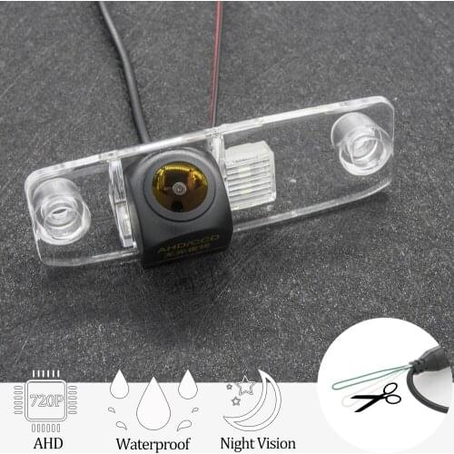 AHD 1280*720P Vehicle Camera For Kia Mohave/Borrego 2008-2018 Rondo (UN) 2008-2013 Car Reverse Parking Backup Mirror Monitor