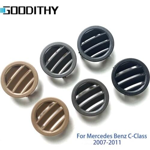 LHD RHD W204 Car Console Air Conditioner Vent Grille Panel Cover For Mercedes Benz C-Class 2007-2011 C180 200 220 230 260 280