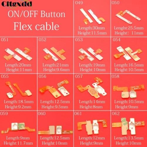 Cltgxdd 14 models Domestic smart phone cable switch universal power button volume keys Switch machine wiring Repair replacement
