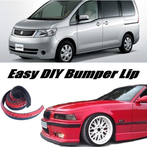 NOVOVISU Bumper Lip Deflector Lips For Suzuki Landy Front Spoiler Skirt For Car Tuning View / Body Kit / Strip