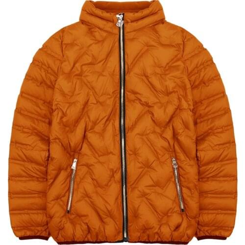 New Trend Autumn Winter Fashion Man Duck Down Jacket Ultra Light Jackets Men Stand Collar Outerwear Coat