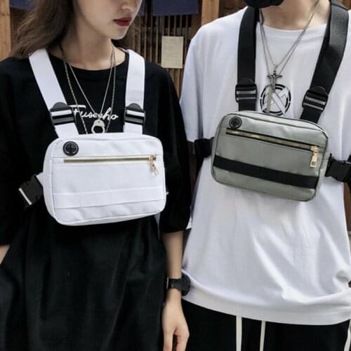 Fashion Waist Pack Handbag Chest Rig Waist Bags Tactical Harness Chest Bag Streetwear Hip Hop Fanny Pack