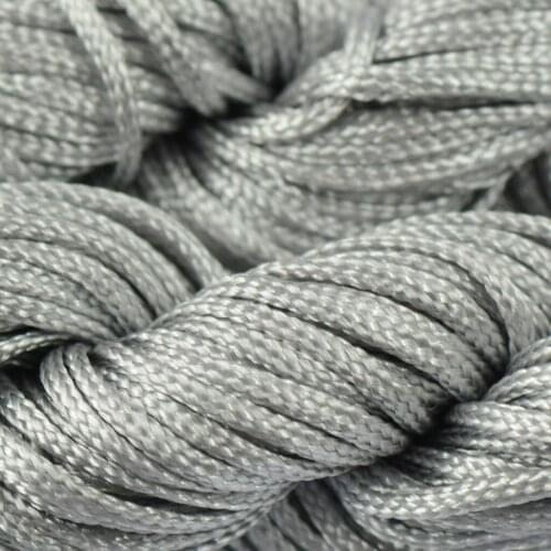 60m Nylon Braided Cord Macrame Beading DIY Thread String Kumihimo Craft 1mm