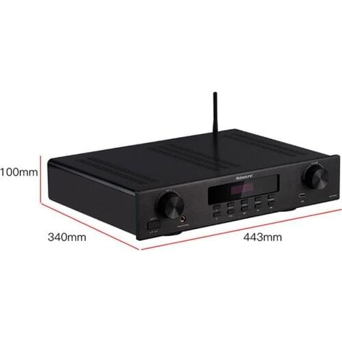 Nobsound PM7 Wireless Bluetooth HIFI Amplifier Home Fever High Power Digital Power Amplifier with Radio USB