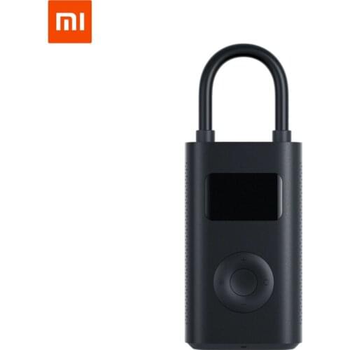Original Xiaomi Mijia Inflator Portable Smart Digital Tire Pressure Sensor Electric Pump For Motorcycle Motorcycle Car Soccer