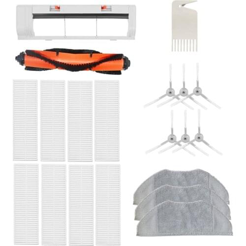 Filter Roller Main Side Brush Mopping Cloth Kits for Xiaomi Mijia G1/MJSTG1 Mi Robot Vacuum-Mop Essential Accessories