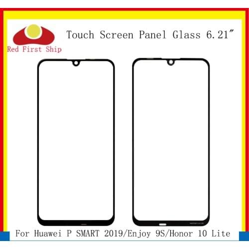 10Pcs/lot Touch Screen For Huawei P Smart 2019 Touch Panel Front Outer Glass Lens Touchscreen Enjoy 9S LCD Glass Honor 10 Lite