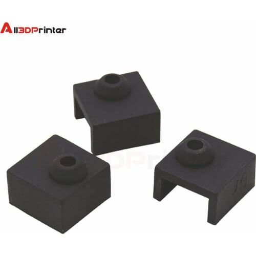 MK8 silicone sock cover shell is suitable for heater block MK7 MK8 CR10 silicone hot end socks CR-10 ender-3 extruder 3D printer