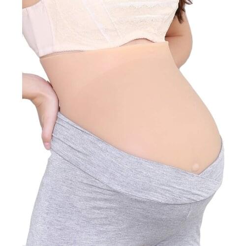 Fake Pregnant Belly Crossdresser Silicone False Belly Stuffer Belly Costume Ajusen for Film Prop Crossdresser Cosplay