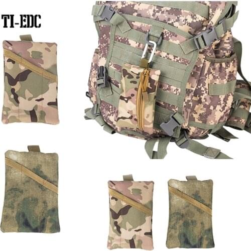 Outdoor Sports Camouflage Belt Purse Tactical Running Portable EDC Tool Storage Hand Bag