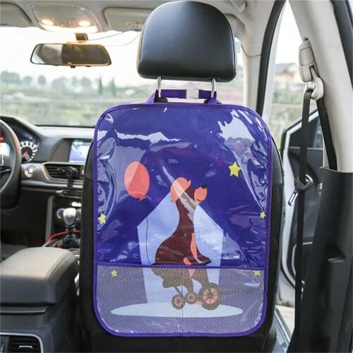 Universal Car Seat Back Protector with Pockets Organiser Anti Kick Child Mat