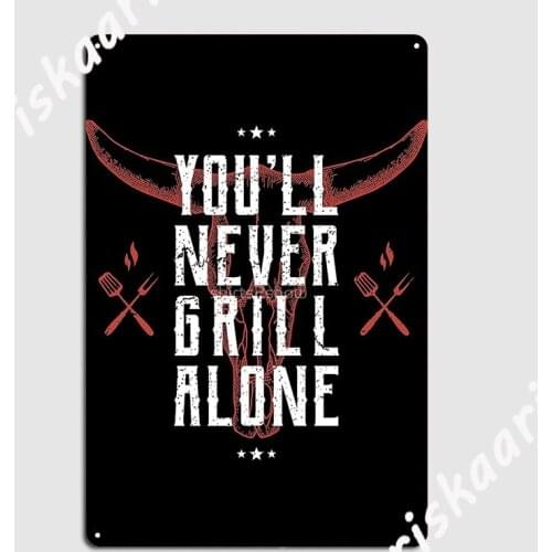 Funny Grilling Saying Steak Pitmaster Meat Lover Metal Plaque Poster Mural Decoration Garage Decoration Tin sign Poster