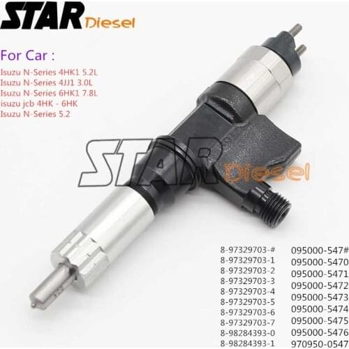 STAR Diesel Injector 095000-5471 095000-5470 095000-5472 095000-5473 095000-5474 095000-5475 095000-5476 970950-0547 For Isuzu
