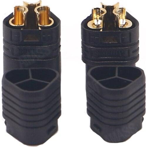 10pcs/lot Black AMASS MT60 Male and Female Three Core Connector For RC Model Motor/ESC XT60 Upgrade Three-pin Plugs