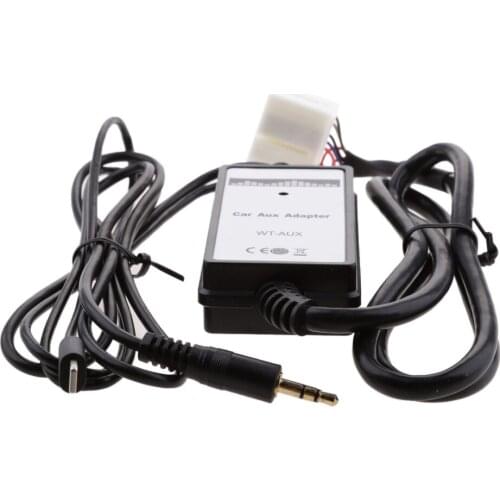 Car 3.5mm Aux-IN Mp3 Player Radio Adapter For Accord Civic Fit Acura