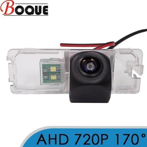 BOQUE 170 Degree 1280x720P HD AHD Car Vehicle Rear View Reverse Camera For Volkswagen VW Bjalla Phaeton Passat CC Variant B6 B7