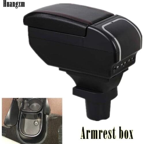 9 USB interface For Toyota yaris vitz Jewela model Armrest box Center Centre Console Storage Box with decoration accesso