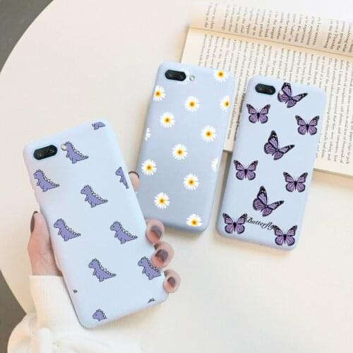 Phone Case For Huawei Honor 10 Coques 5.84" Soft Silicone Back Covers For Huawei Honor 10 COL-AL10 COL-L29 Leopard Flower Fundas