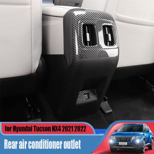 For Hyundai Tucson NX4 2021 2022 Armrest Box Rear ABS Anti-kick Modified Interior Frame Protection