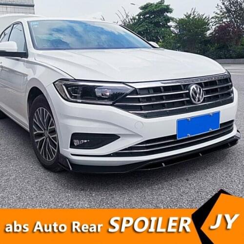 For Volkswagen Jetta Body kit spoiler 2019-2020 SAGITAR SC ABS Rear lip rear spoiler front Bumper Diffuser Bumpers Protector