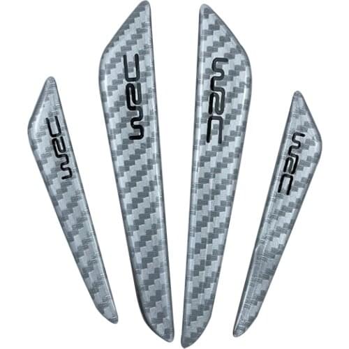 Car-Styling Door Anti-Rub Bumper Strips Carbon Fiber Sticker For Nissan X-Trail T32 T31 Rogue Xtrail 2015 2016 Auto Accessories