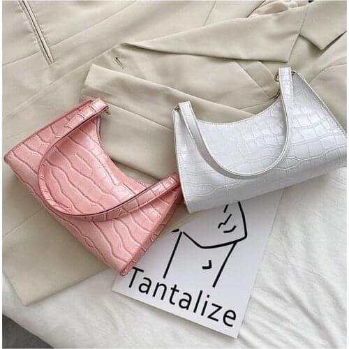 2021 New Fashion Womens Shoulder Bag Retro Casual Handbag Solid Color Soft Surface Square Messenger Bag Wallet
