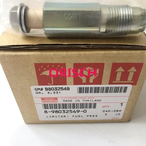 4 pieces,Original and New Fuel Pressure Limiter 095420-0281,095420-0280,0281for 98032549, 8980325490 /8-98032549-0