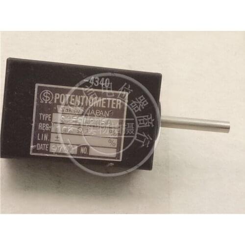 Original JAPAN Sakae S15FLP15A 10K Reset Potentiometer switch