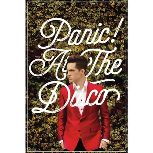 Panic! At The Disco Music 2 Silk Fabric Wall Poster Art Decor Sticker Bright