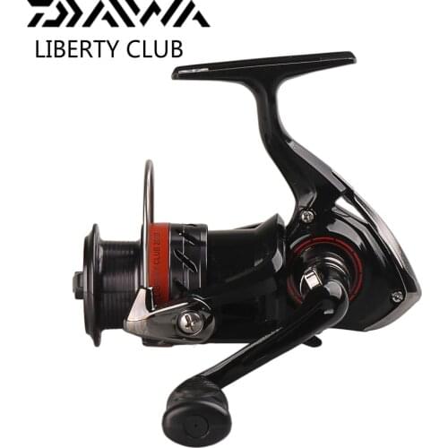 100% DAIWA LIBERTY CLUB 4BB Full Metal Spinning Fishing Reel 2000 3000 3500 4000 Carretilha Moulinet Peche Saltwater Carp Feeder
