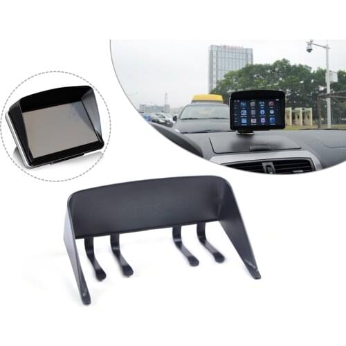 DWCX Black Anti Gl.are Sun Shade lens hood protector Shield for 6"/ 7" inch GPS Navigation Garmin Nuvi 2757LM 2797LMT Dezl