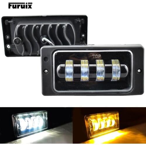 LED Waterproof Fog Lights for 2Lada 2110 -2117 Cars Front Fog Lamp Bumper Driving Light Passing