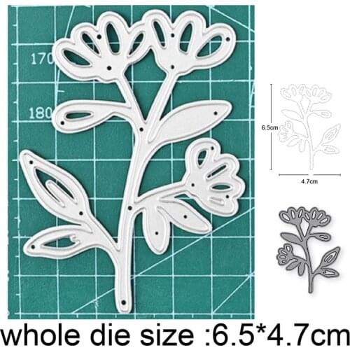 Metal Cutting Dies Stencil Christmas Leaves Craft Cut Die Scrapbook DIY Handmade Album Paper Cards Decor Dies