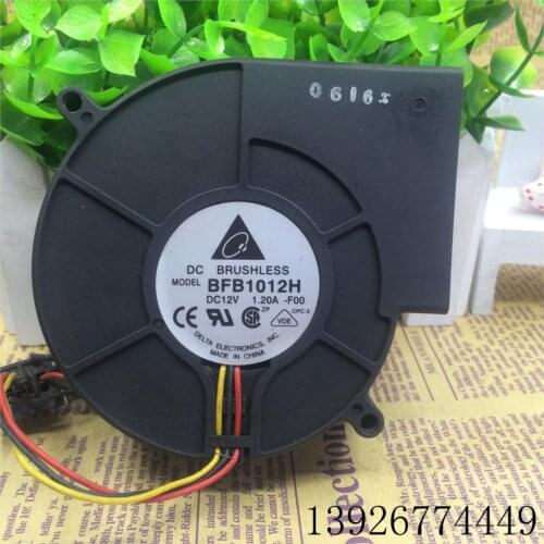 For Delta/Barbecue Grill Exhaust Centrifugal Turbine Blast Cooling Exhaust Fan Bfb1012h 9733 12V 1.2a