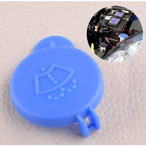 2S6117632AD Car Blue Windscreen Washer Bottle Cap Cover 1488251 Fit For Ford Fiesta MK6 2001 2002 2003 2004 2005 2006 2007 2008