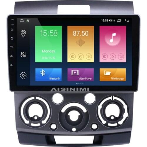 AISINIMI Android 10 Car Dvd Player navigation For Ford EverestRanger Mazda bt 50 2006 Car Audio Gps Multimedia Stereo Monitor