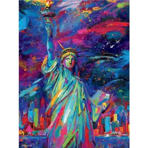 5D diamond painting full diamond new product Liberty diamond embroidery decoration home decoration