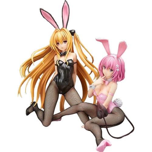 Anime To Love-Ru Darkness Momo Belia Deviluke Golden Darkness 1/4 Scale Bunny Girl PVC Action Figure Model Collectible Toy Doll