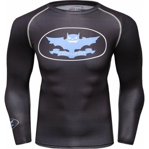 Cody Lundin Professional custom printed mma bjj rash guard design your own rash guard