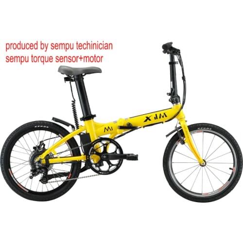 Electric bike folding bike intelligent bicycle mini bike 36v250w range 50km sempu torque sensor&motor aluminum alloy frame