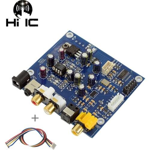 ES9038Q2M ES9038 Q2M I2S DSD Optical Coaxial Input Decoder DAC Headphone Output HiFi Audio amplifier Board