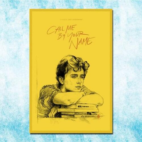 Call Me By Your Name TV Series Art Silk Poster Canvas Retro Print For Home Room Decor Decoration-008