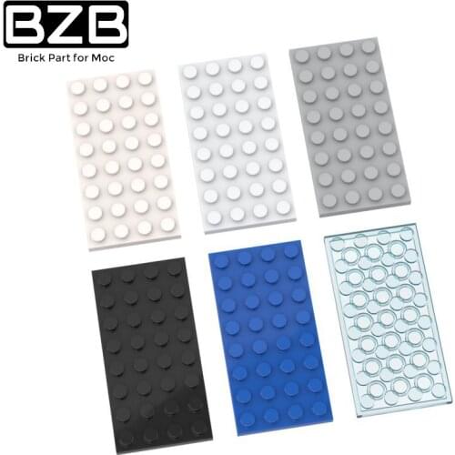BZB MOC 3035 4x8 Board Building Block High-tech Technical Brick Parts Kids DIY Educational Toys Best Gifts