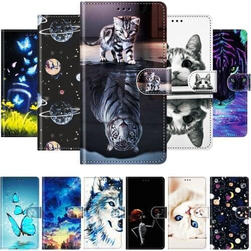 For Samsung A7 2018 A750 Case Leather Flip Wallet Phone Case For Samsung A6 A8 Plus A9 2018 A530 A510 A2 Core A11 A01 M11 Coques